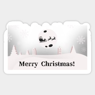 Merry Christmas Sticker